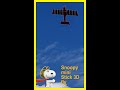 Snoopy Mini Stick 3D acrobatic fly