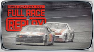 1992 Daytona 500 Davey Allison wins the 500 |  NASCAR Classic Full Race Replay