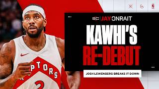 ‘Kawhi looked great’: Lewenberg on Leonard’s re-debut for Raptors in pre-season