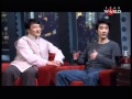 Leehom with Jackie Chan on Asia Uncut