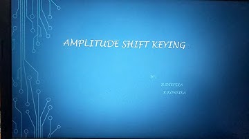 Amplitude shift keying in matlab