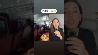 Niño terrible en el avión ¡insólito! #reaccion #pasajerosterribles #avion