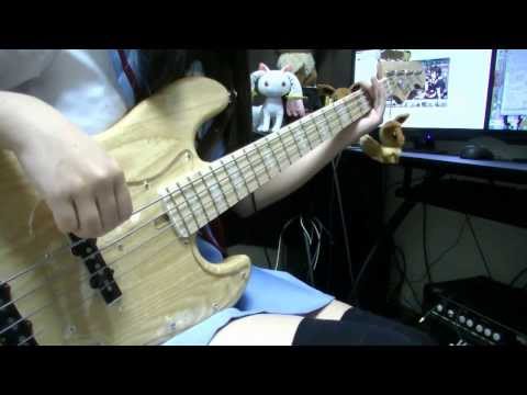 【涼宮ハルヒの憂鬱】Super Driverを弾いてみた【ベース】