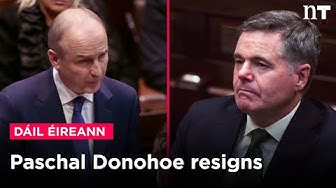 Thumbnail for Paschal Donohoe resigns - Mini reshuffle| Newstalk