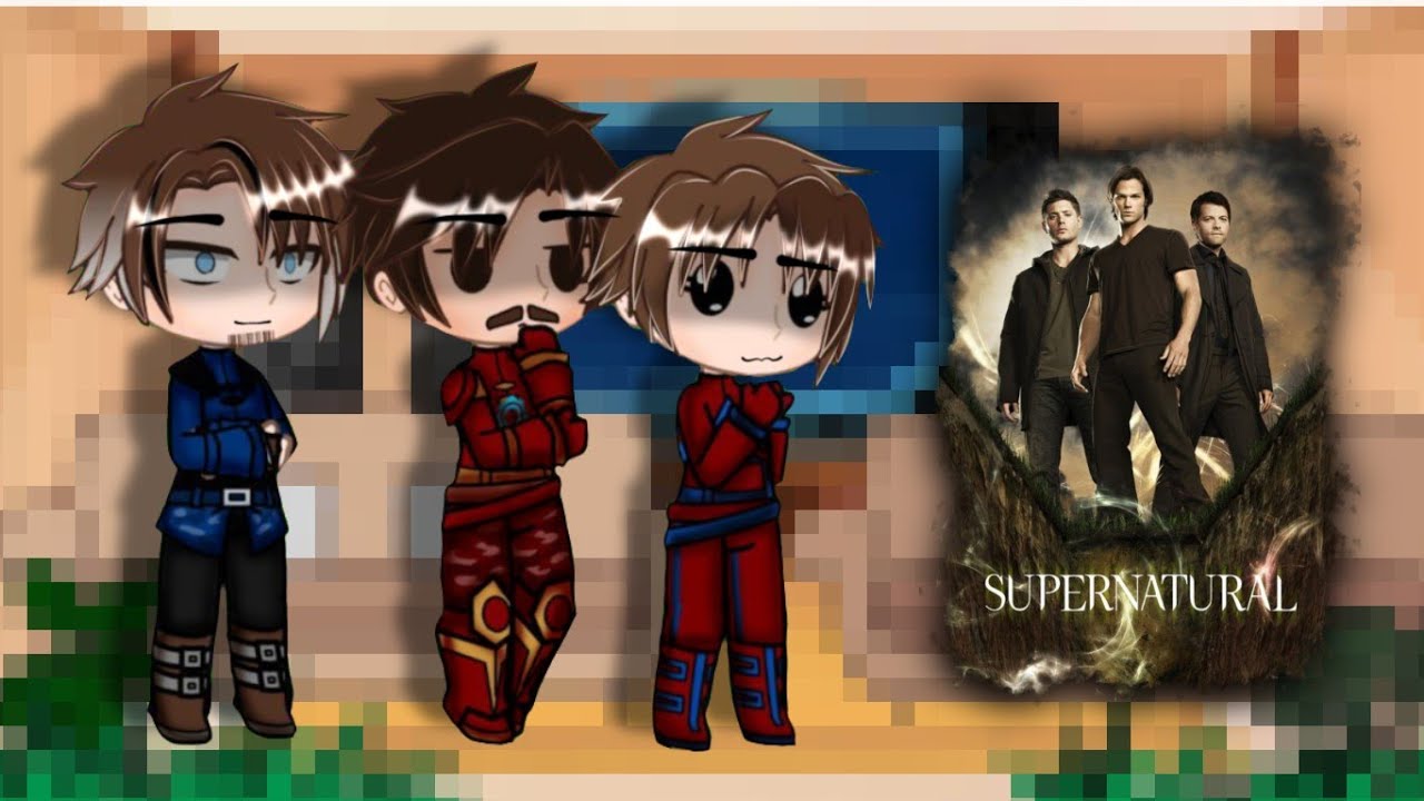 |🇺🇸🇷🇺🇩🇪🇪🇸🇧🇷|Avengers reaction to Dean and Castiel from Supernatural|