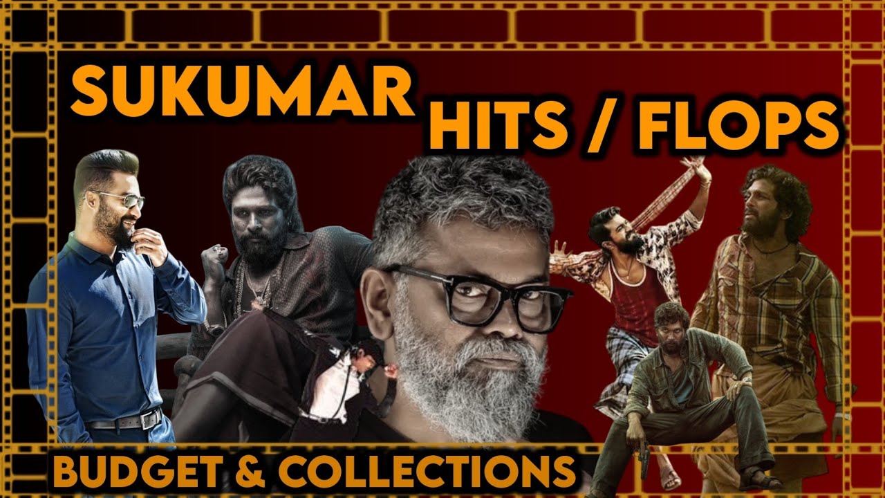 Sukumar Hits and Flops Movies List | Industry Hit Director | Budget & Collections 💥🔥