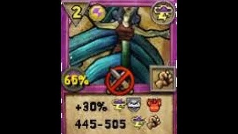 Training and casting the storm spell Queen Calypso in Wizard101!