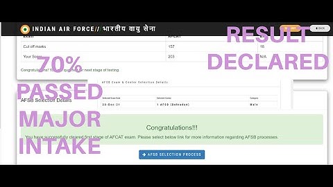 AFCAT 1/2022 RESULT UPDATE!!! TIPS FOR SSB AND CDS EXAM !AFCAT 1 EXAMINATION! #Defenceexamination