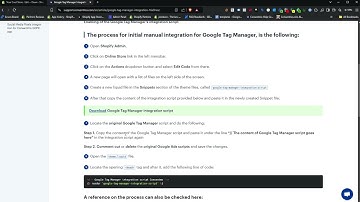 Google Tag Manager manual integration from Consentmo GDPR app