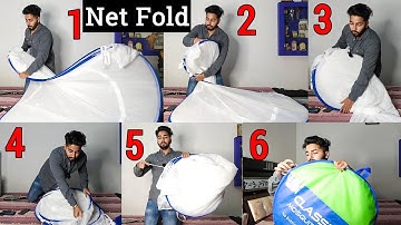 Classic Mosquito Net Folding |  Machardani Kaise Fold Kre