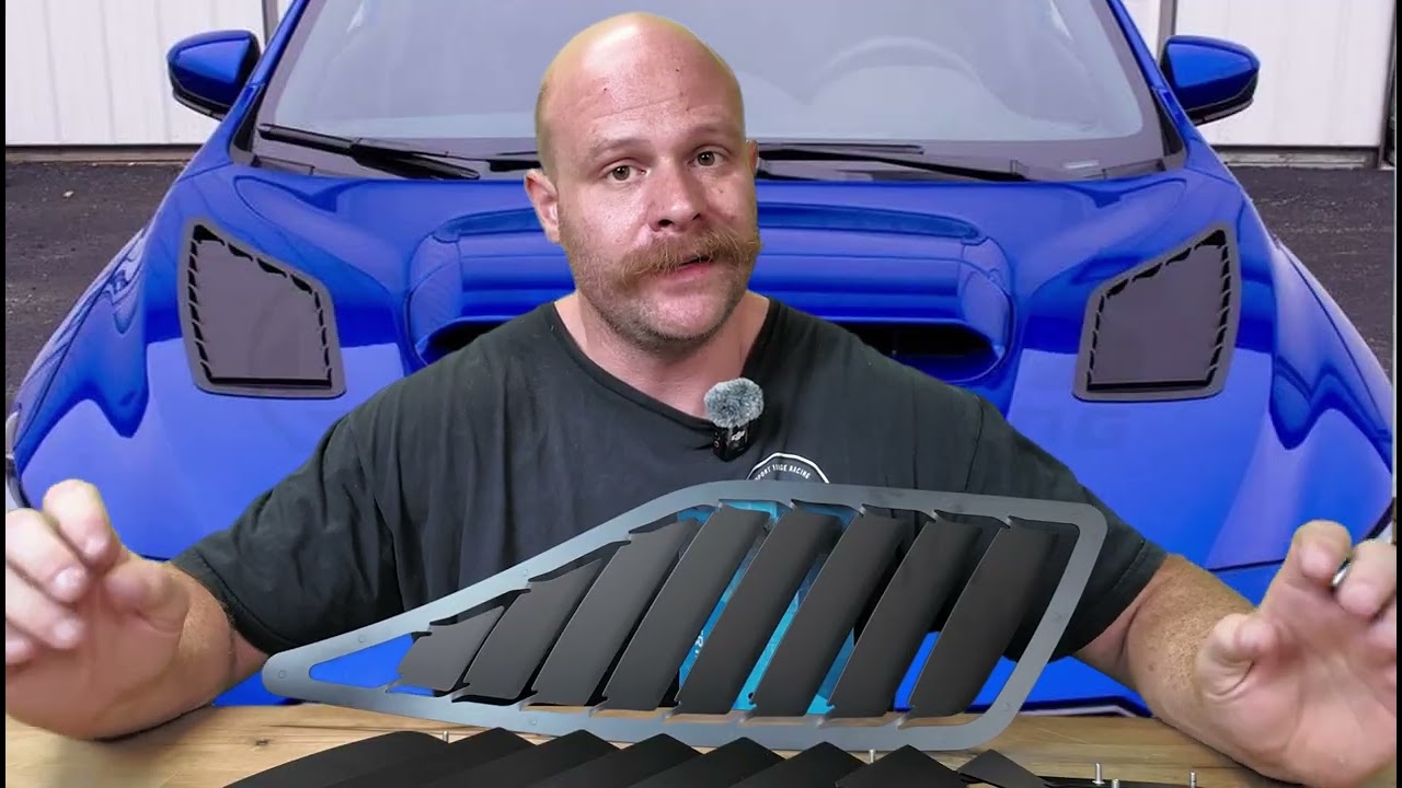 Verus Hood Louver Kit Subaru WRX 2022-2026 | A0483A-BLK