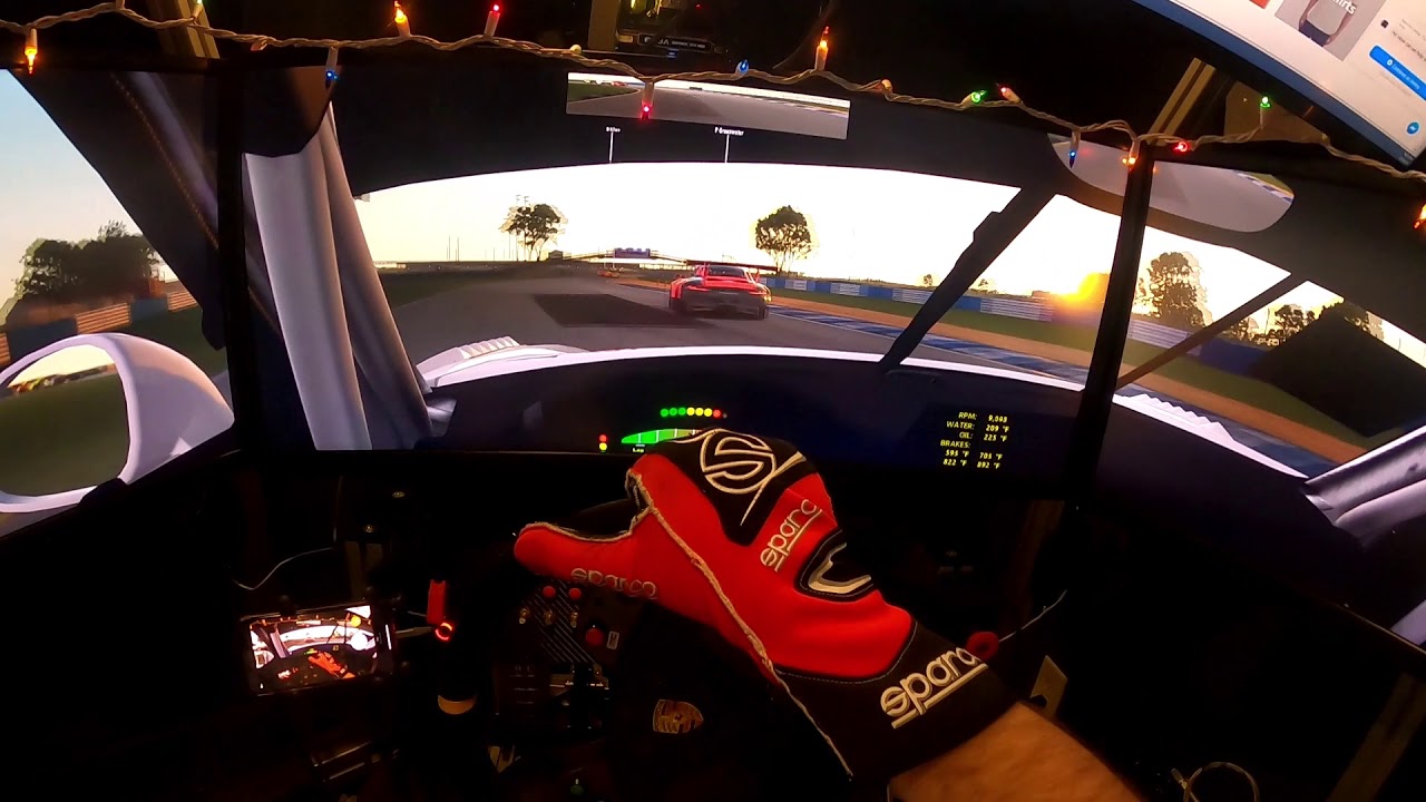 Apex Sim Racing - RFactor 2 - Porsche 911 GT3R at Sebring with Sfx-100 ...