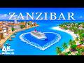 Zanzibar 4K Drone Footage | Stone Town Streets, White Sand Beaches & Indian Ocean Horizons UHD