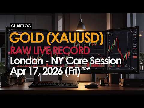 Gold (XAUUSD) Apr 17, 2026 (Fri) | London to NY Session | Raw Price Action [5m chart] No Music