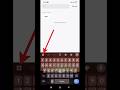 Enable One-Handed Keyboard Mode 📱 | Gboard Hidden Feature | #Shorts