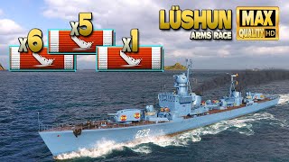 เรือพิฆาตLüshun: กองเรือที่ถูกทำลาย 12 ลำ - World of Warships