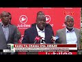 Chama cha Jubilee chashtumu matumizi ya wahuni kuvuruga mikutano