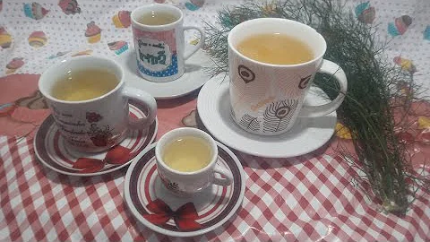 Pode tomar chá de camomila com erva doce?