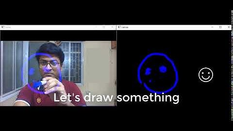 Inkless | Virtual Pen/Marker | OpenCV Python | Harsh Dokania