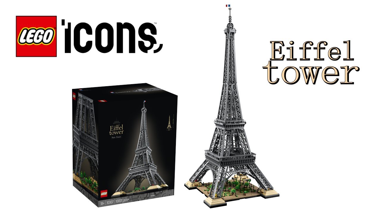 Eiffel tower 10307, LEGO® Icons