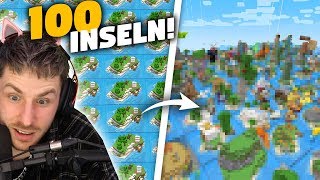 Unglaublich was 100 Spieler auf 100 Inseln innerhalb 24 Stunden alles erbaut haben!