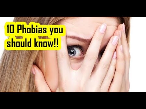 10 Phobias 😨 that you must know |Learn New things