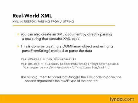 3 2 Understanding XML in Firefox