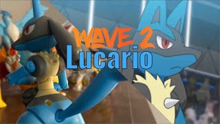 Pokemon Jazwares Select Wave 2 Lucario Articulated Figure Unboxing& Review