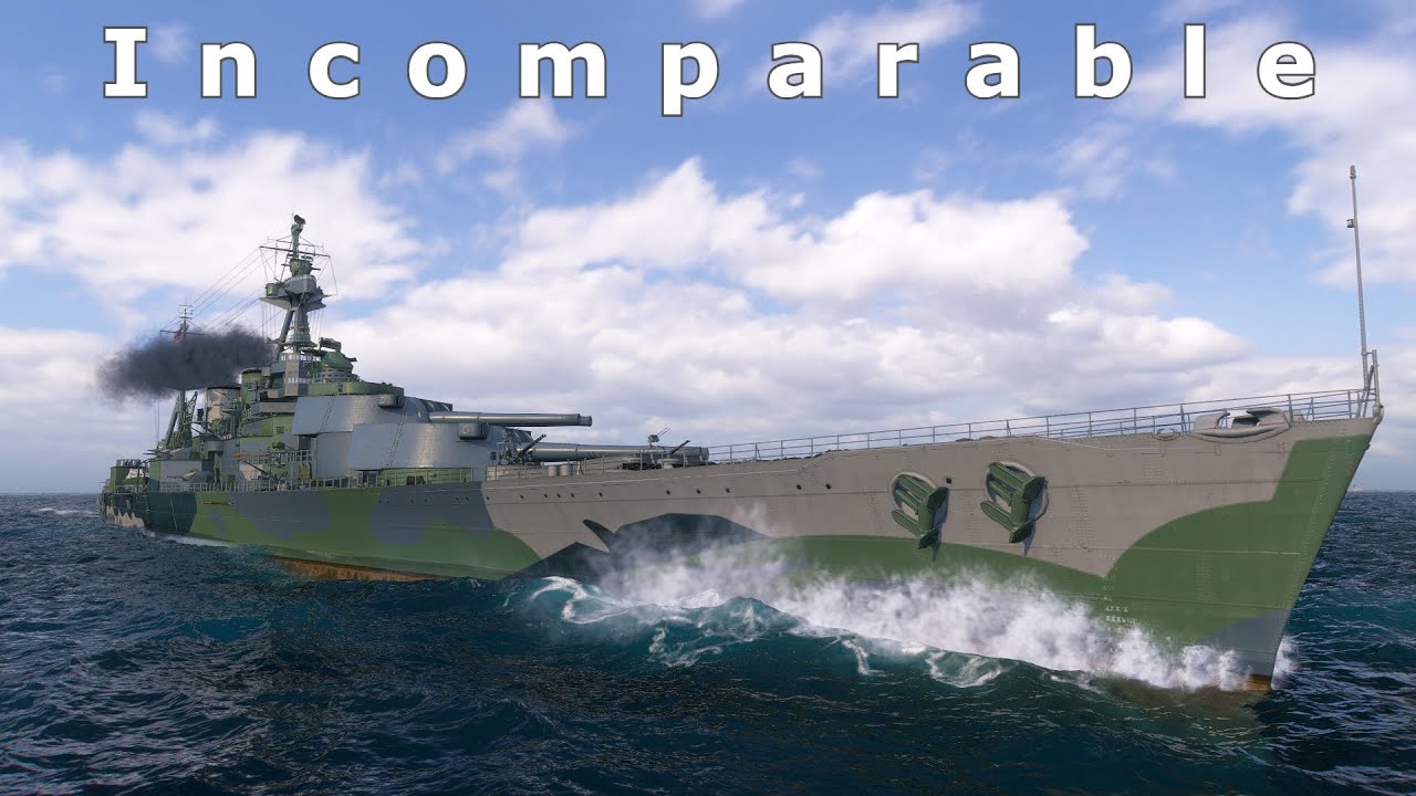 Incomparable: British special premium Tier X battleship.
