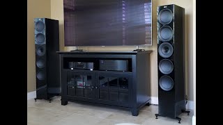 KEF R11 Speaker Sound Demo - 