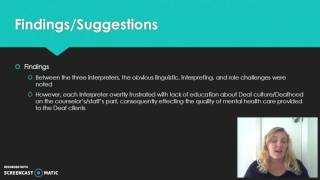 S. Lyons Case Study Mental Health Interpreting