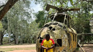 This is the Aburi Botanical Gardens in Ghana