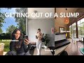 Getting out of a slump your comfort vlog