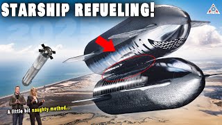 Elon Musk's BIG revealed on Ship to Ship propellant transfer! Over NASA's imagination