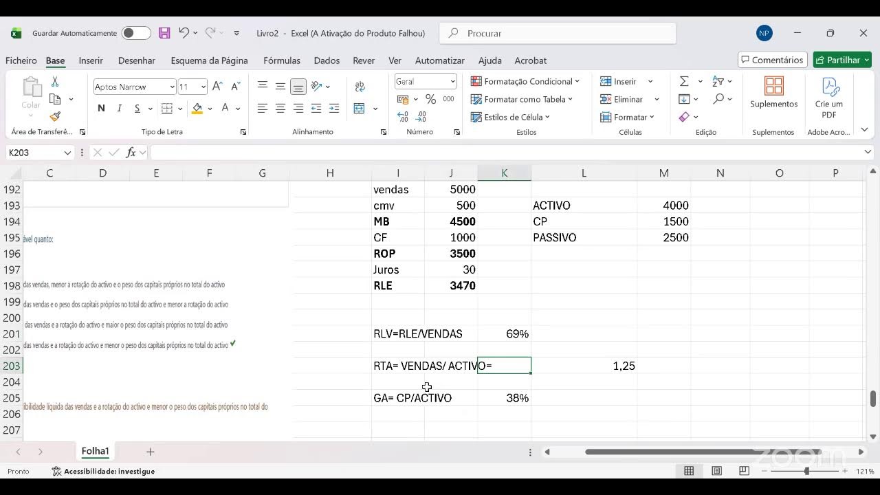 EFONOR - Mód. Gestão Financeira 