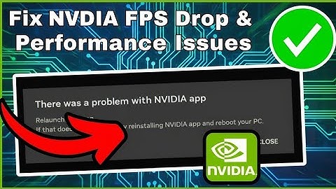 How To Fix There Was a Problem With NVIDIA APP (windows 11)