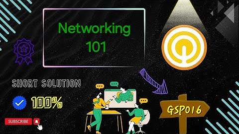 Networking 101 #GSP016 #qwiklabs #arcade #gcp #googlecloudlab #googlecloud  Solution 2024 [New] ☁️🚀