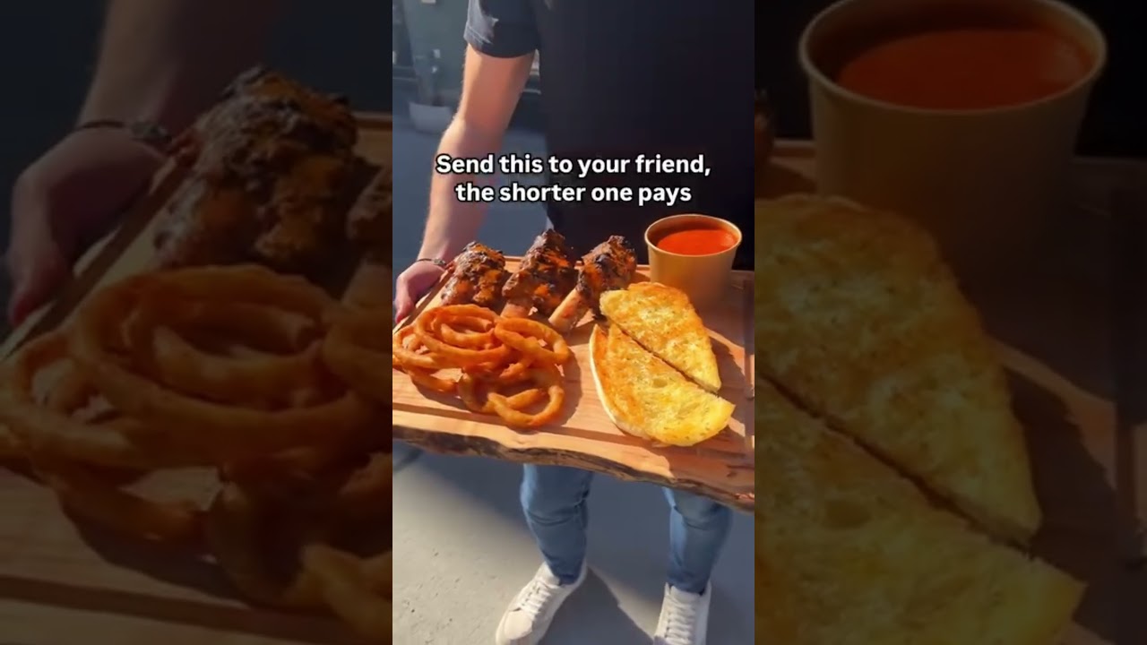 Shorter Friend Pays 👀🍗 | Grillado’s Halal Wings Special