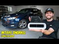 Ford Focus Big Mouth Intake Snorkel Install!