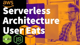 Uber Eats Clone Serverless App Architecture using AWS CDK