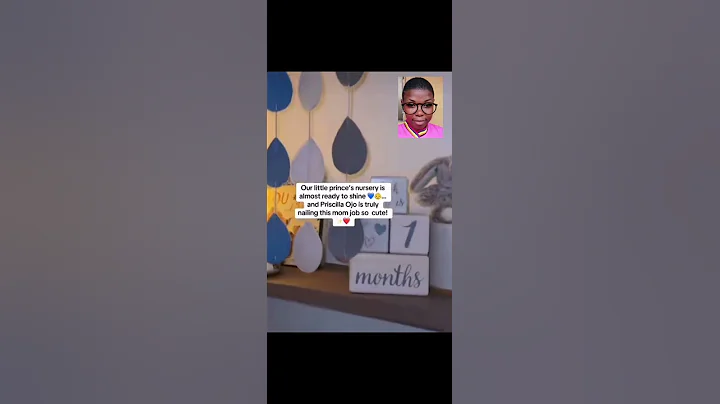 Priscilla Ojo finally sets baby rakeem nursery room,its looking so beautiful #shortvideo #shorts