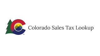 Welcome to the Colorado Sales Tax Lookup