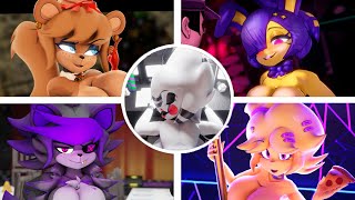 Fap Nights At Frenni's 0.2.5 All NEW Jumpscares and NEW Secret Scenes | Fnia FNAF Anime