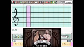 Mario Paint - Vau de Vire (The Vaudevillians NXT Theme)