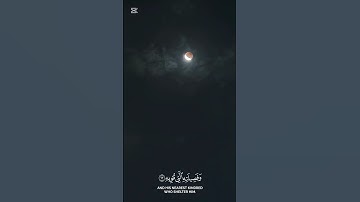 من صلاة الخسوف ماتيسر من سورة المعارج للقارئ مصعب فقيهي
