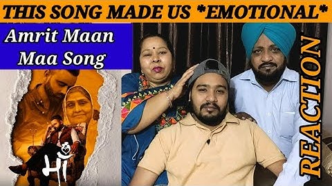 Amrit Maan : Maa (official video) Desi Crew | New Punjabi Songs 2021| Lovepreet Sidhu TV Reaction
