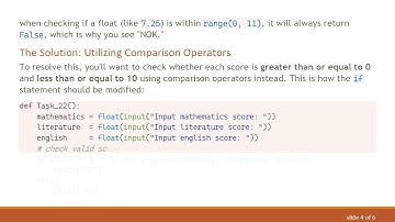 How to Properly Validate Float Scores in Python