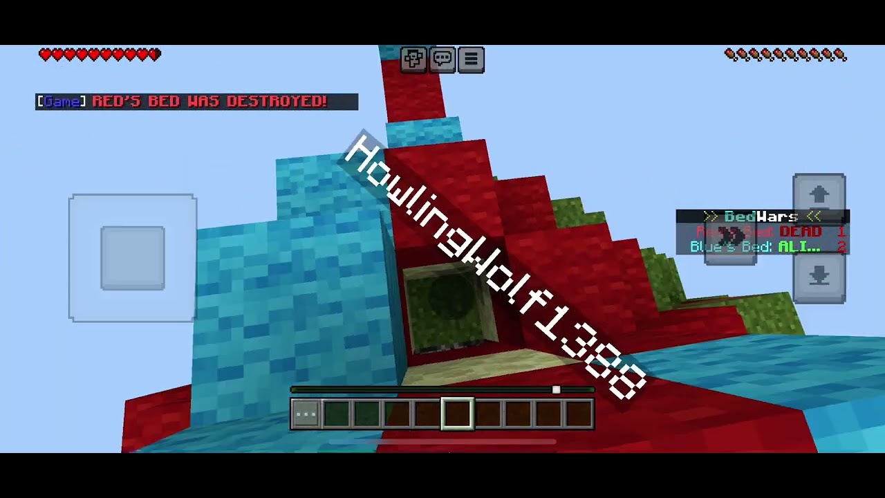 Me vs my brother in Bedwars Minecraft and I won - YouTube