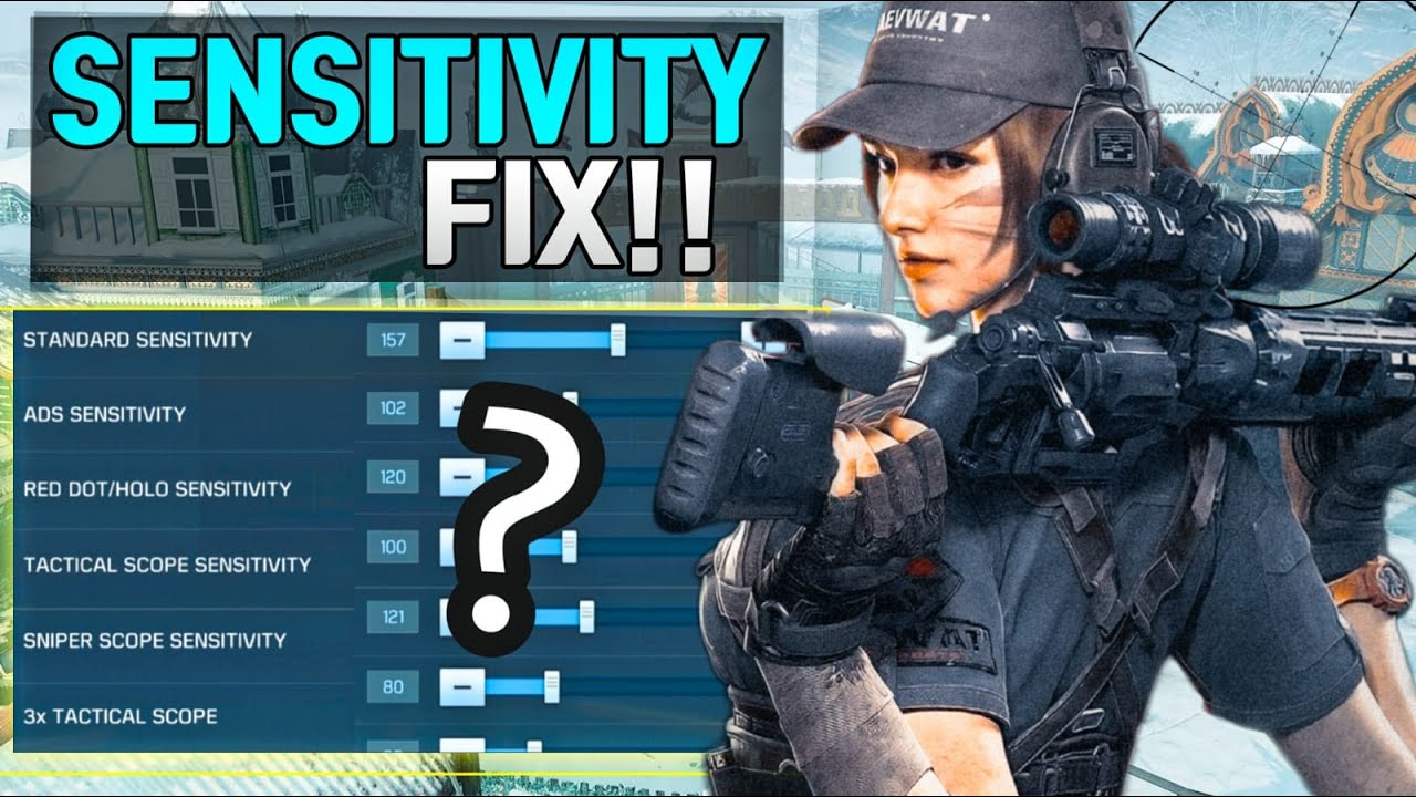 Always HEADSHOT!! BEST SENSITIVITY SETTING in COD Mobile SEASON 1 ...