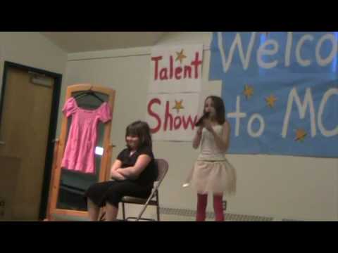 Bailey Singing Popular in the talent show